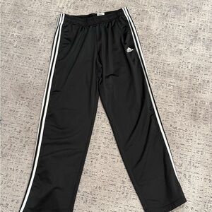 Adidas Black and White Stripped Track Pants